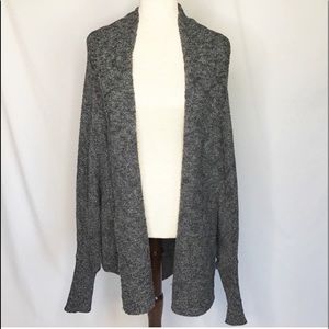 Express Open Cardigan Wool Blend Size L